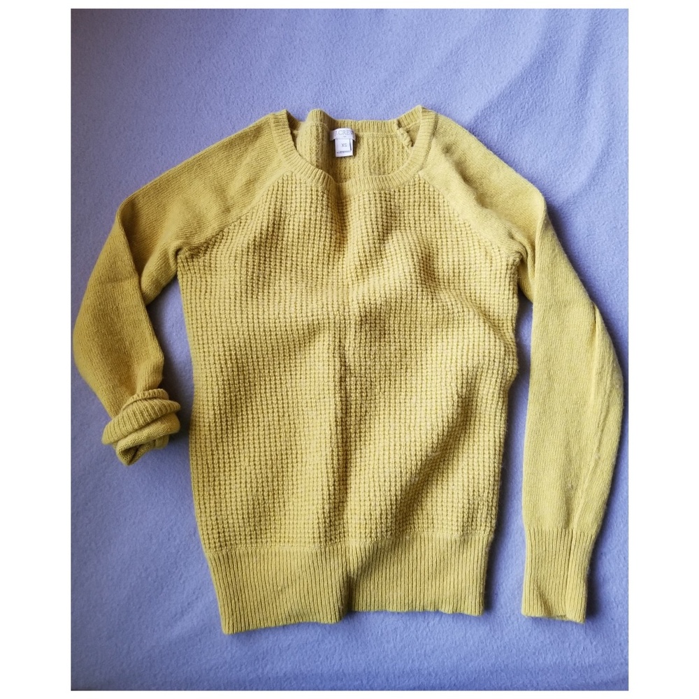 JCREW XS Waffle Sweater